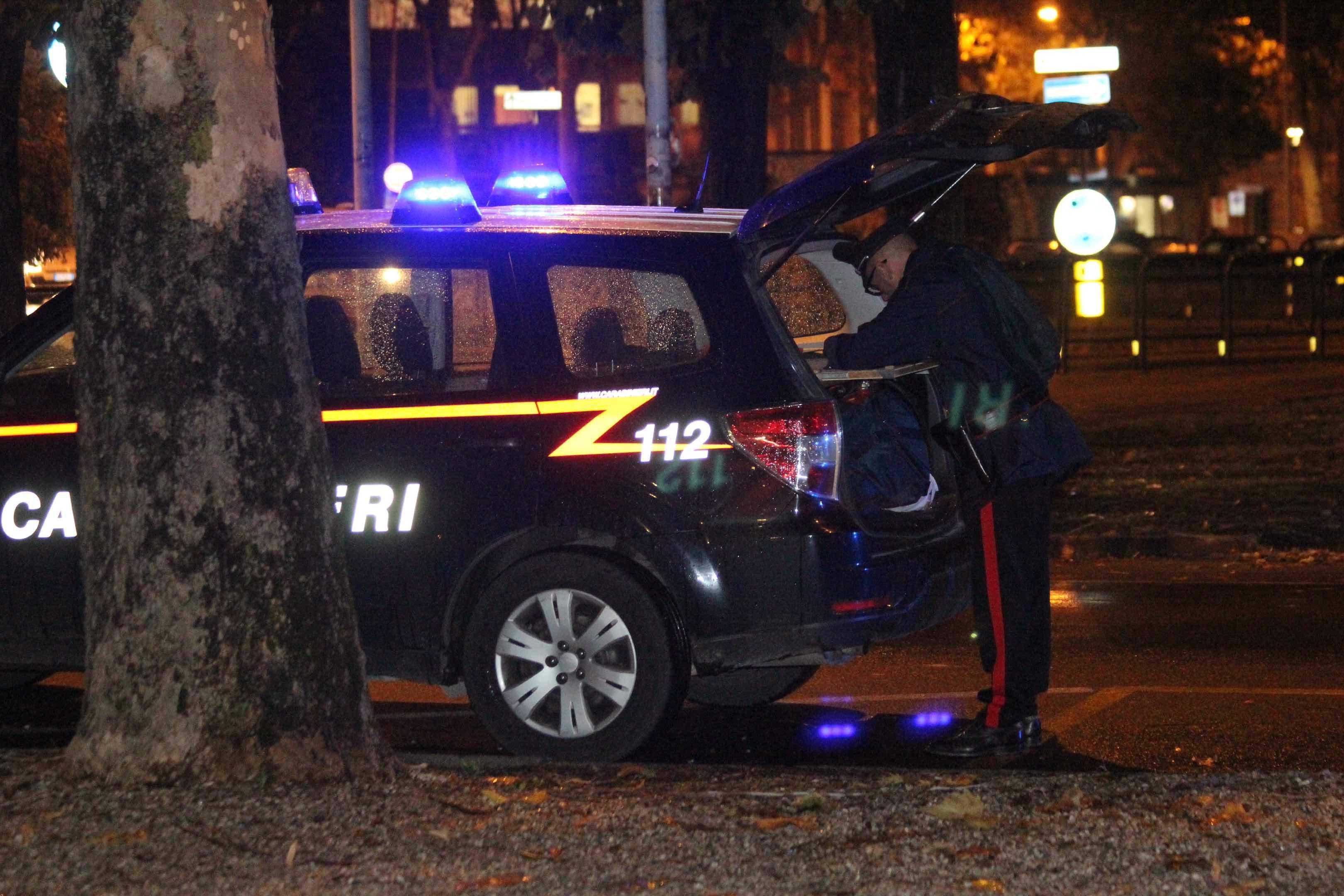 Una pattuglia dei carabinieri