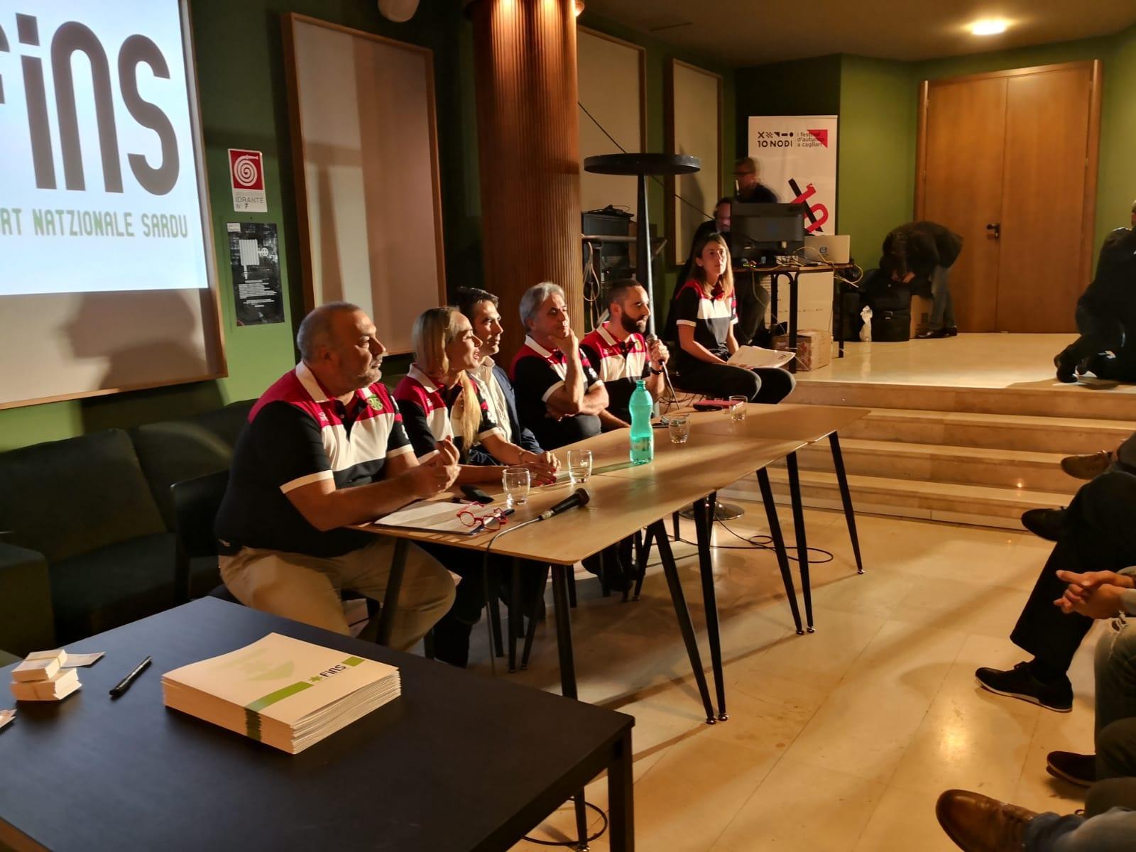 La presentazione della nazionale sarda di calcio