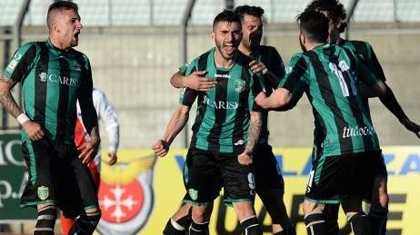 Tuttocuoio super In Umbria i tre punti e la testa del girone Esulta Ponte a Egola