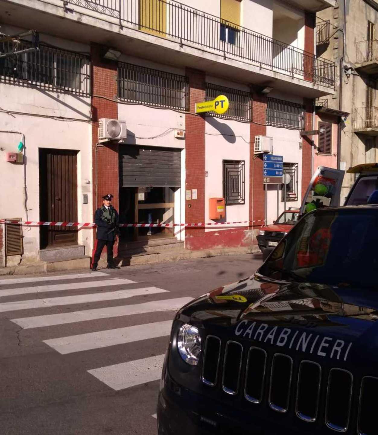 Rapina alle poste di Talana, è caccia all’uomo in tutta l’Ogliastra 