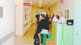 L’interno dell’ospedale Lotti