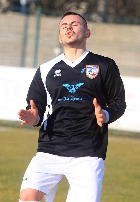 Hoxha trascina la Folgore Rubiera che espugna (3-0) il campo del Fiorano