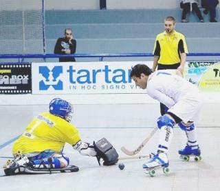<strong>GIOCO.</strong> Molina in azione sotto la porta avversaria (foto Pellegrinetti)