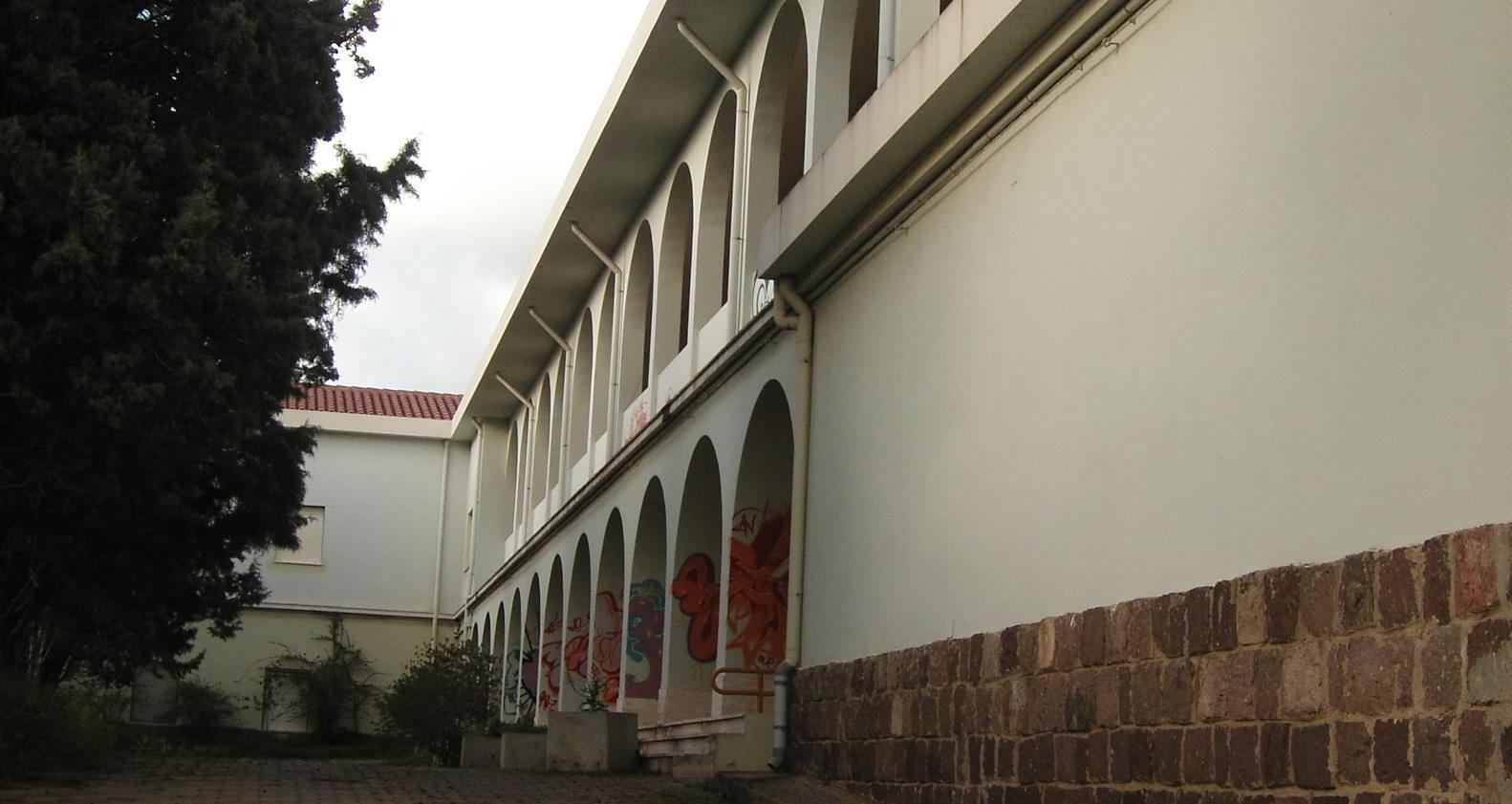 L'ex sede della Provincia a Carbonia