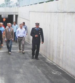 Il sottopasso di via Ponte Viarello