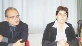 L’architetto Icilio Lanini e il direttore sanitario Rosa La Mantia alla presentazione del progetto A destra l’attuale accettazione del pronto soccorso