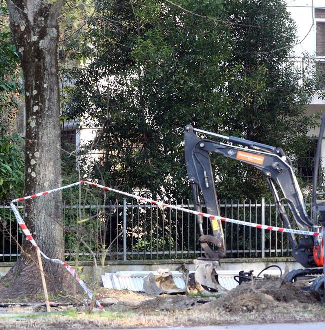 Cantiere aperto per cercare il guasto 