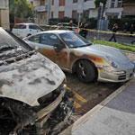 Incendio doloso a Pontederatre auto bruciano nella notte