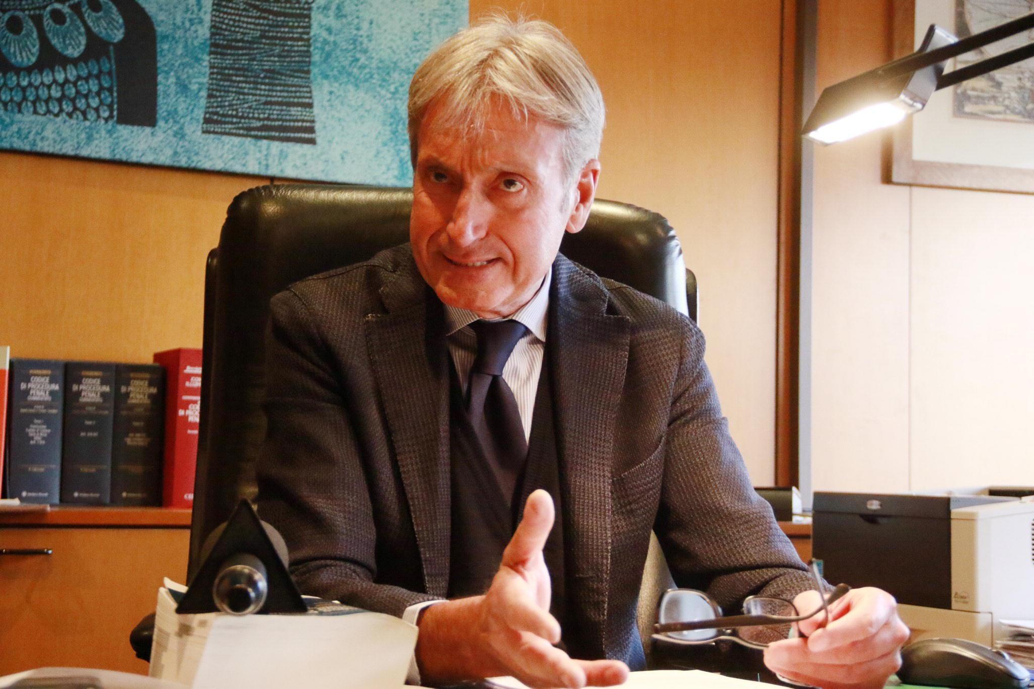 Il procuratore Giuseppe Nicolosi