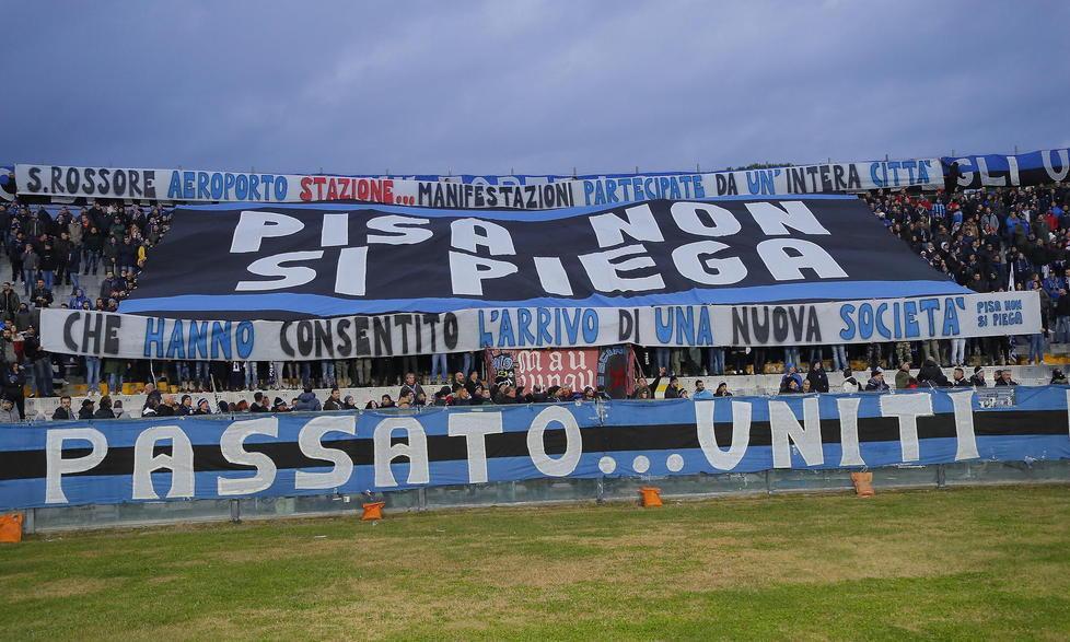«Juve B-Pisa è una farsa» clamorosa protesta dei tifosi 