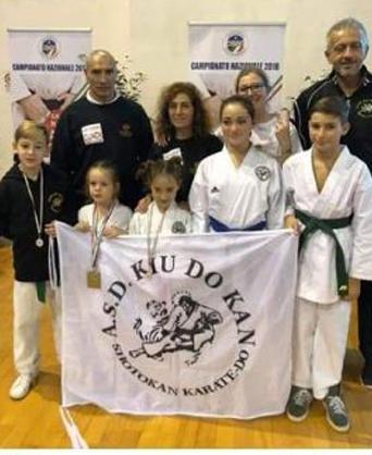 Il monteverdino Elia Lotti giovane promessa del karate