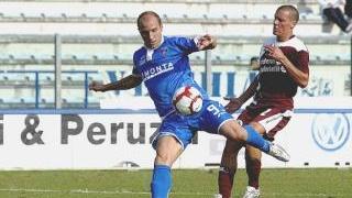 Una conclusione dell’attaccante Claudio Coralli