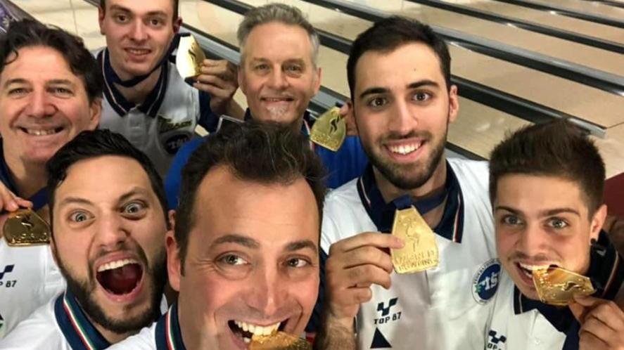 Il reggiano Erik Davolio campione iridato di bowling