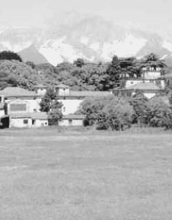 Una veduta dell’area di Villa Ceci