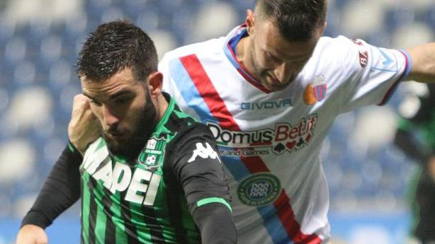 Matri e Locatelli piegano un indomito Catania Sassuolo soffre ma si regala la sfida col Napoli
