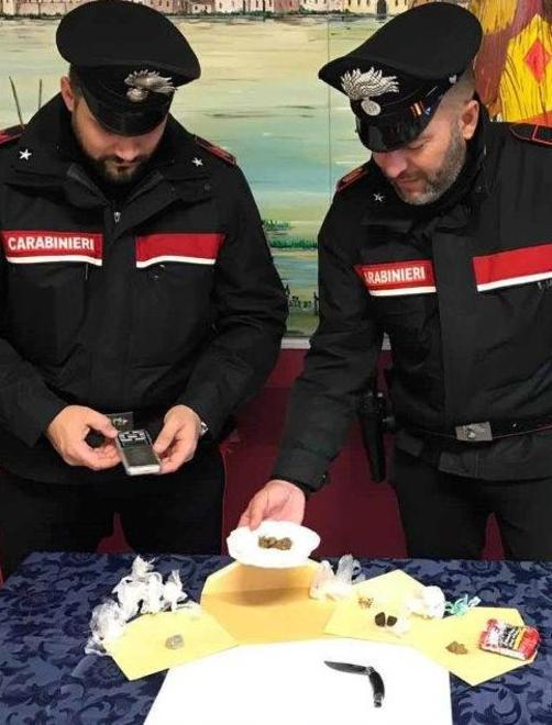 Sorpreso con la droga I carabinieri arrestano spacciatore 41enne 