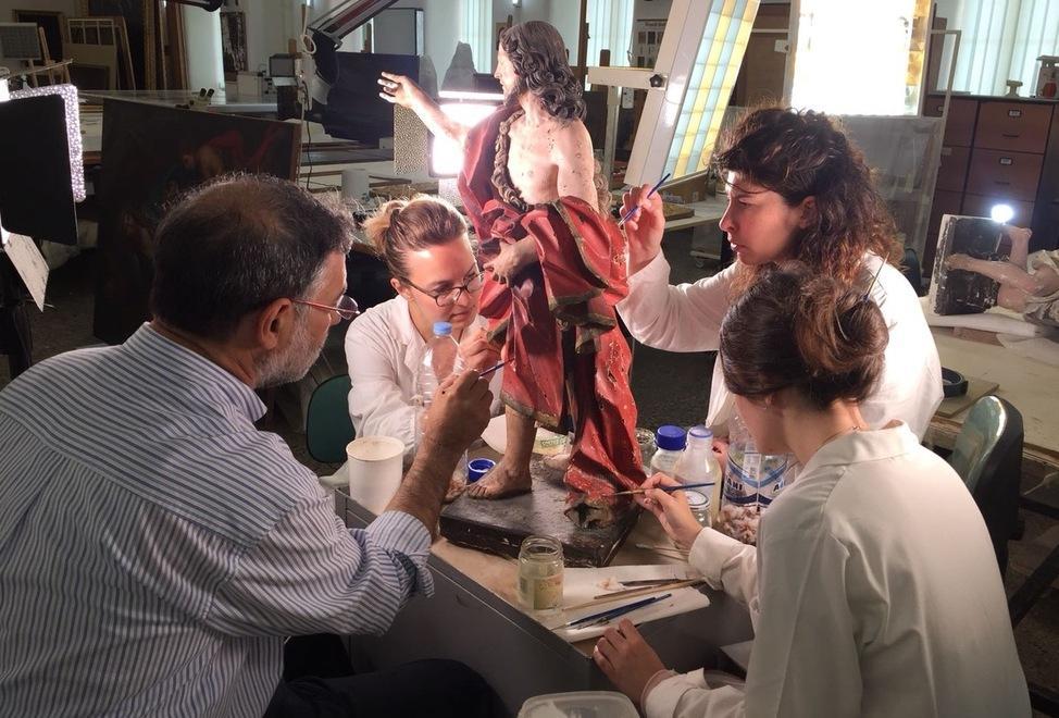 Passione, impegno e talento innato Da Alberone a Malta per restaurare opere 
