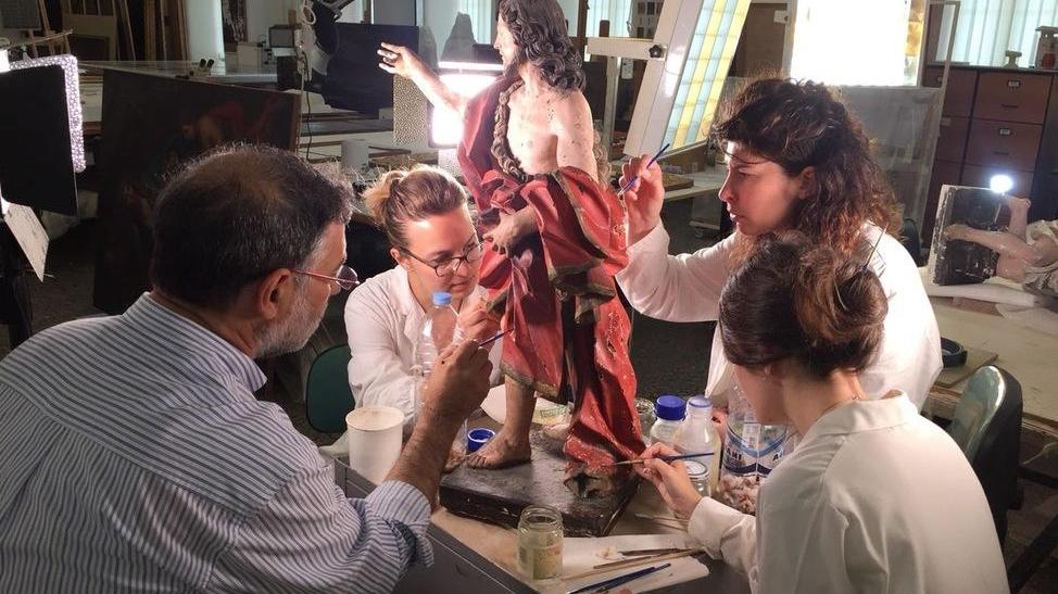 Passione, impegno e talento innato Da Alberone a Malta per restaurare opere