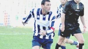 Alessandro Arricca, durante il derby con il Cecina