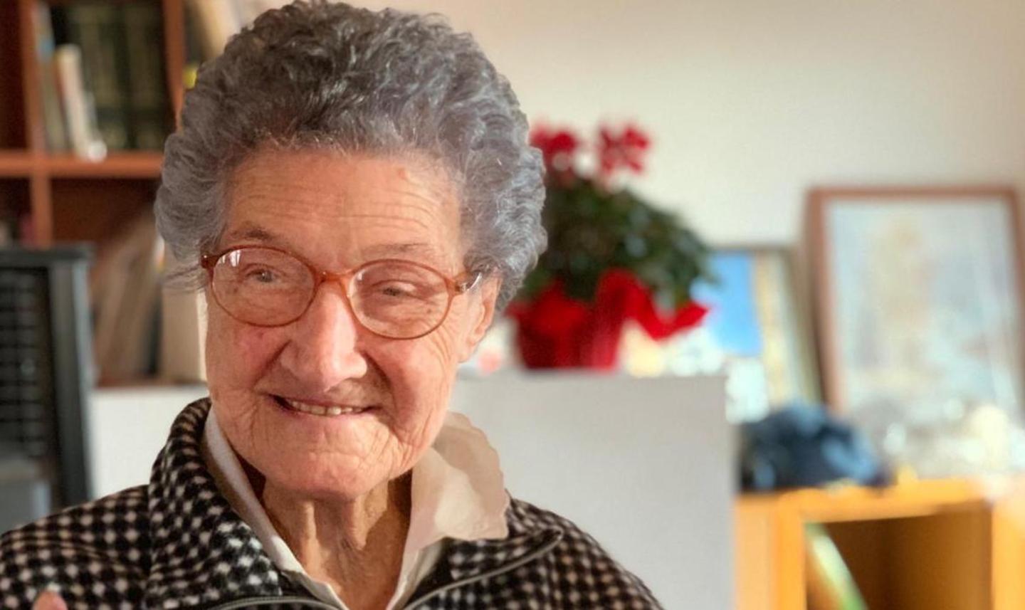 L’ozierese zia Liedda fa festa per i 103 anni
