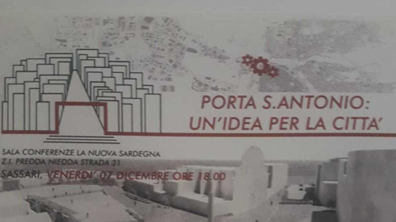 Domani sera alla Nuova Sardegna un progetto per Porta Sant’Antonio