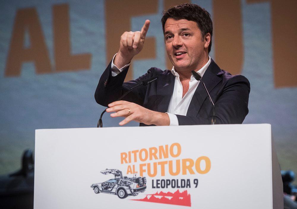 Matteo Renzi all'ultima Leopolda