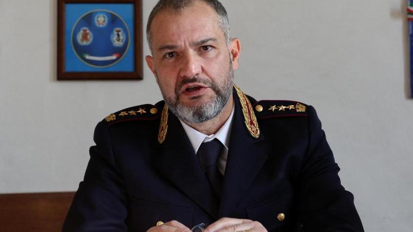 Il dirigente del commissariato di Empoli Francesco Zunino (Foto agenzia Carlo Sestini)