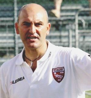 Il mister amaranto Massimo Mosti