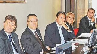 Da sinistra Severini Morandi, Berti Fratoni Tempestini