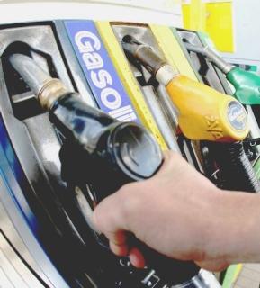 Una pompa di benzina