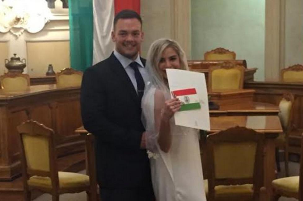 Nico e Danielle sposi 