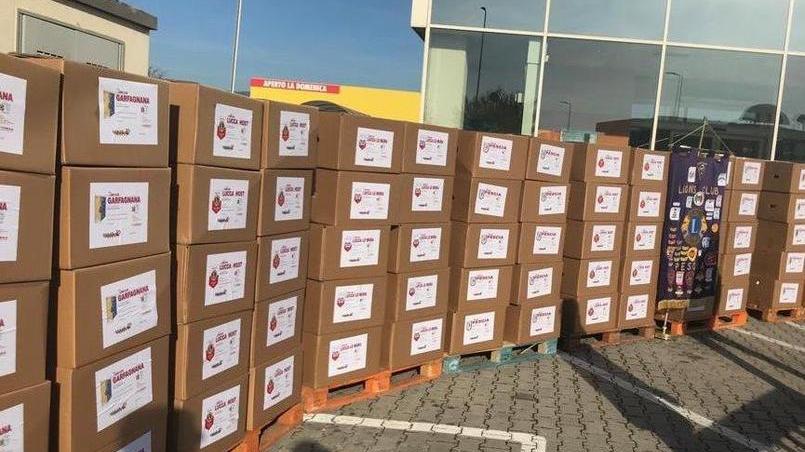 Pronti i pacchi dono per 270 famiglie