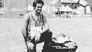 L’atleta non vedente Stefano Gori