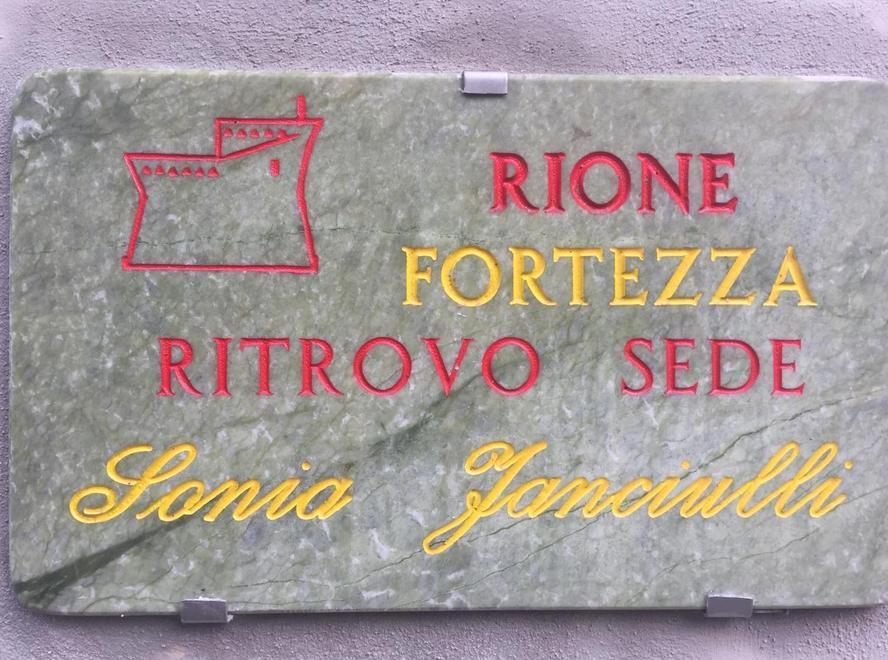 La Fortezza intitolata a Sonia