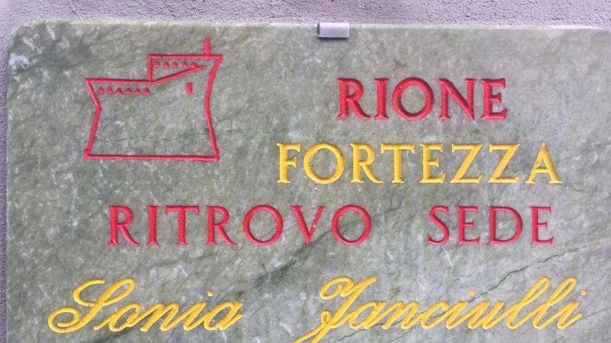La Fortezza intitolata a Sonia