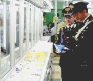 Controlli dei Nas in un supermercato
