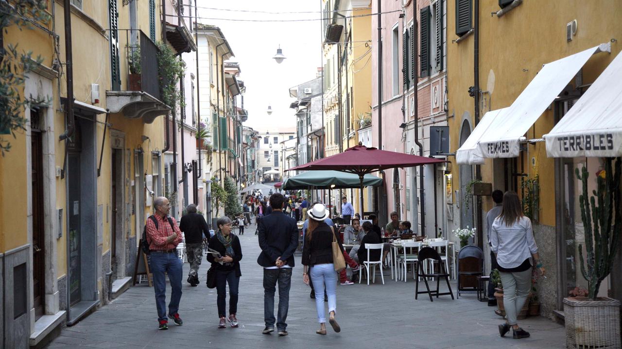 Il centro di Pietrasanta