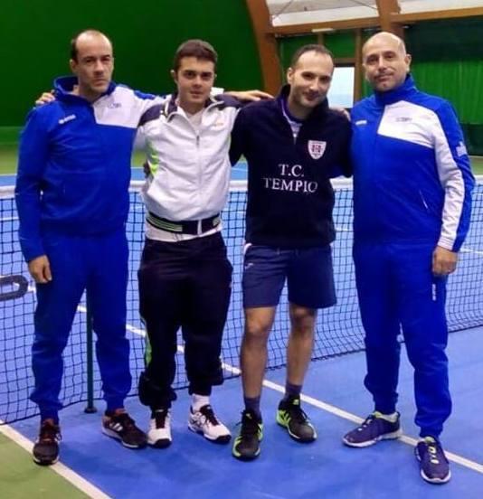 Campionato invernale di tennis, il Tempio B accede ai playoff
