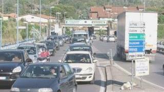 Traffico congestionato sulla Declassata