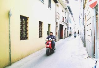 Via IV Novembre e il sindaco Bertola