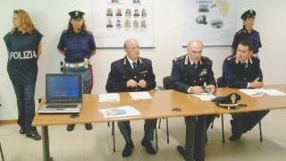 La polizia di Lucca illustra l’operazione contro i falsi incidenti