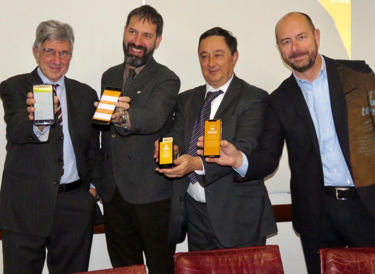 Da sinistra Gori, Alessi e Bosi