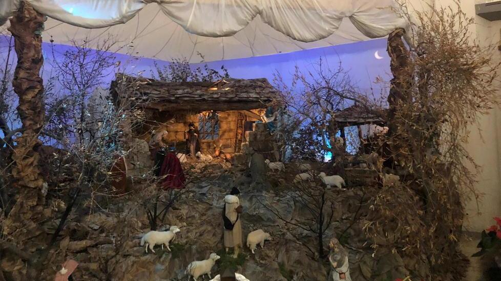 Il presepe d’Oltrera racconta il dramma dell’incendio sul Serra