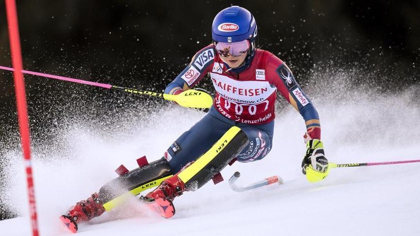 Shiffrin travolgente A Saint Moritz arriva un trionfo anche in parallelo