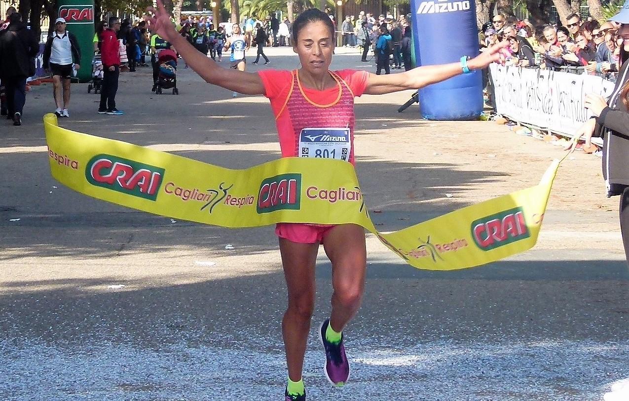 Claudia Pinna regina della mezza maratona