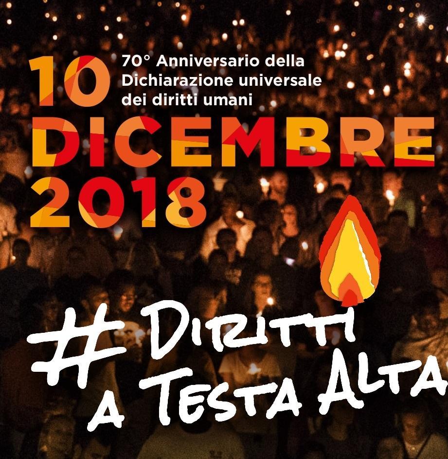 Diritti a testa alta, oggi la fiaccolata da viale Mancini a piazza d’Italia