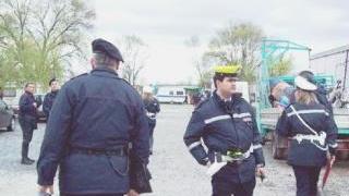 Controlli dei vigili nei dintorni del parcheggio (archivio)