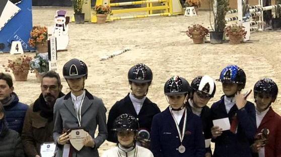 Giada Zanigni al terzo posto nella Coppa Italia Pony