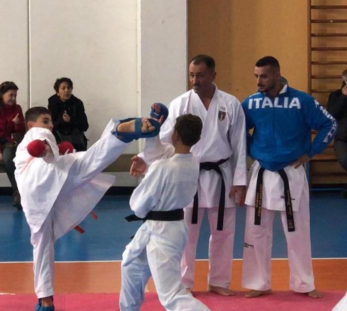 Il karate gallurese brilla allo stage di Oristano
