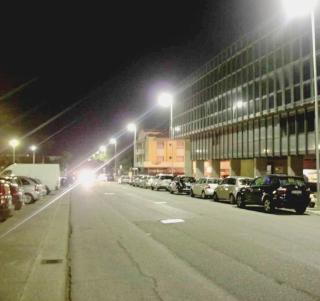 Il punto dove è avvenuto l’agguato, in via Sommati a Banditella